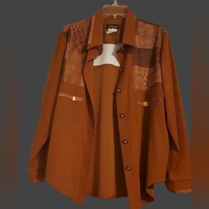 Snake pattern jacket